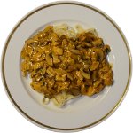 Champignons-auf-Tagliatelle