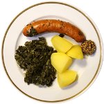Gruenkohl+Mettwurst