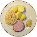 Sauerkraut-mit-Kassler