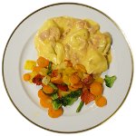 Tagliatelle-mit-Schinken-und-Gemuese
